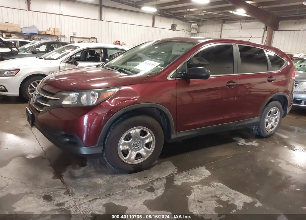 2014 HONDA CR-V LX VIN: 5J6RM3H30EL042616