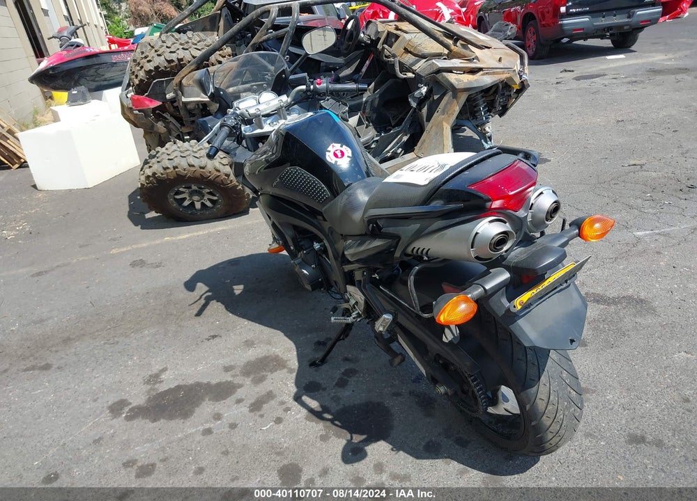 2008 YAMAHA FZ6 SHG VIN: JYARJ13E78A005540