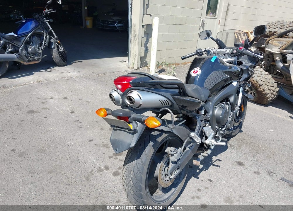 2008 YAMAHA FZ6 SHG VIN: JYARJ13E78A005540