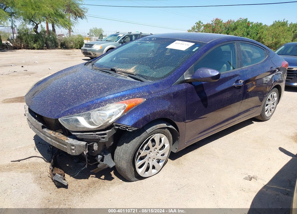 2011 HYUNDAI ELANTRA GLS VIN: 5NPDH4AE6BH032274
