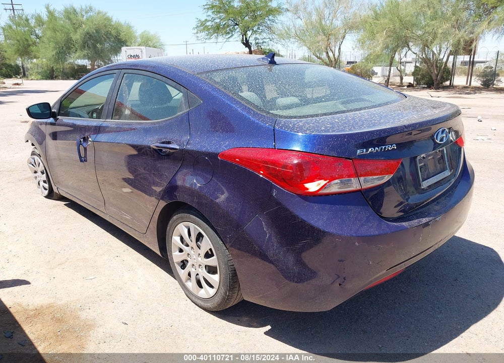 2011 HYUNDAI ELANTRA GLS VIN: 5NPDH4AE6BH032274
