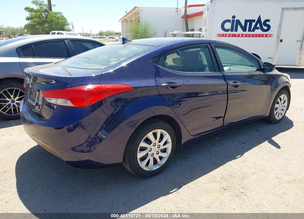 2011 HYUNDAI ELANTRA GLS VIN: 5NPDH4AE6BH032274