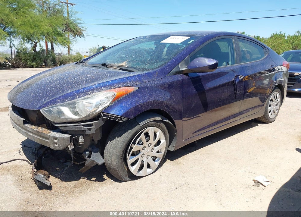 2011 HYUNDAI ELANTRA GLS VIN: 5NPDH4AE6BH032274