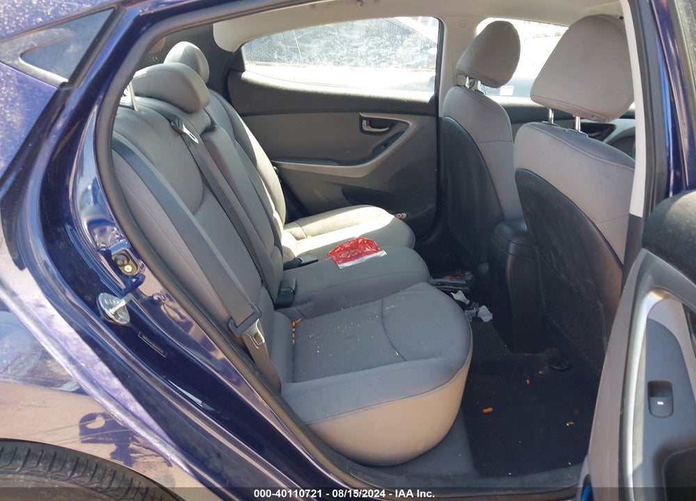 2011 HYUNDAI ELANTRA GLS VIN: 5NPDH4AE6BH032274