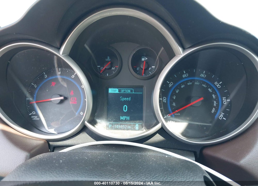 2015 CHEVROLET CRUZE 2LT AUTO VIN: 1G1PE5SB0F7279258