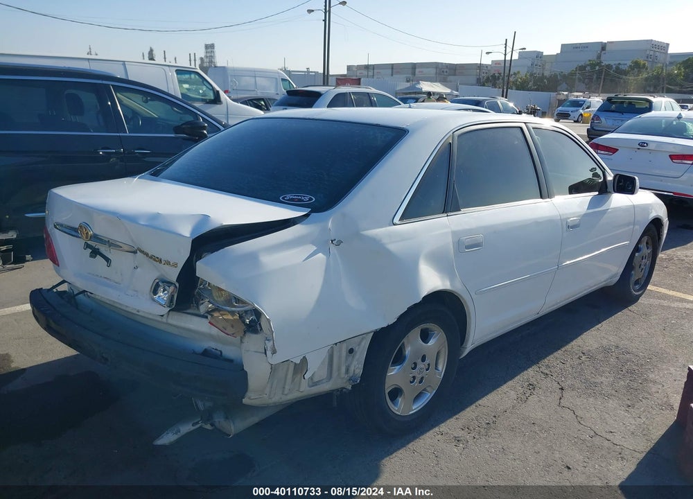2004 TOYOTA AVALON XLS VIN: 4T1BF28B24U361233