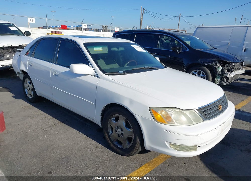 2004 TOYOTA AVALON XLS VIN: 4T1BF28B24U361233