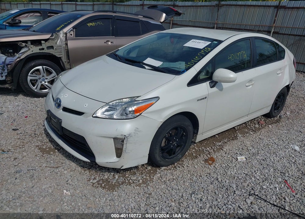 2015 TOYOTA PRIUS TWO VIN: JTDKN3DU2F1890853