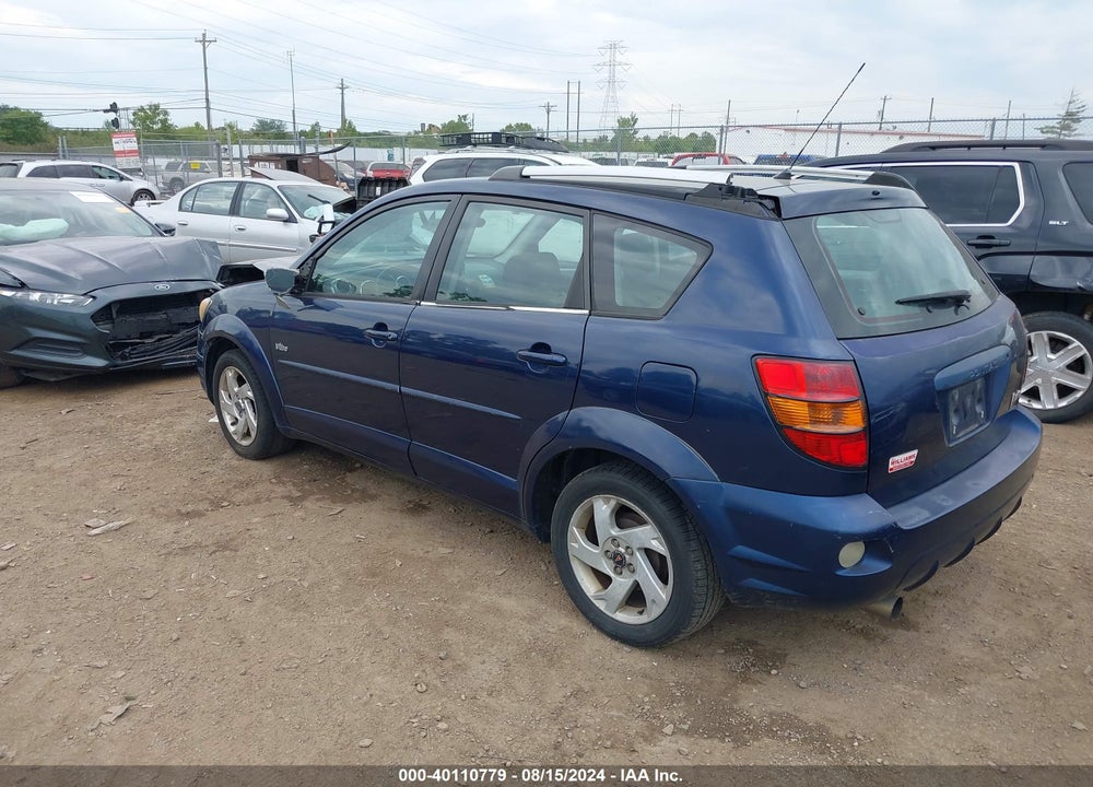 2005 PONTIAC VIBE VIN: 5Y2SL63825Z458131