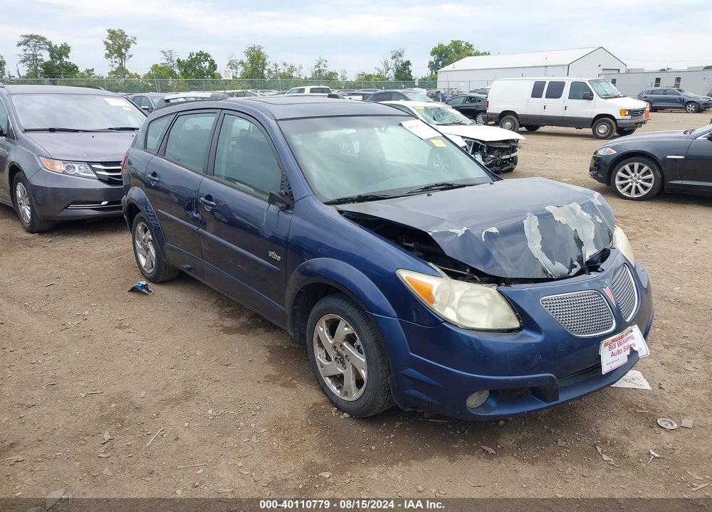2005 PONTIAC VIBE VIN: 5Y2SL63825Z458131