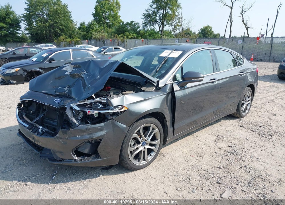 2019 FORD FUSION SEL VIN: 3FA6P0CD4KR142042