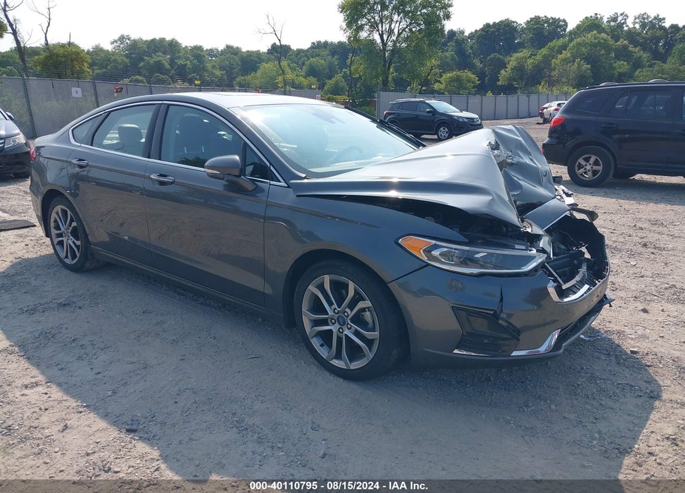 2019 FORD FUSION SEL VIN: 3FA6P0CD4KR142042