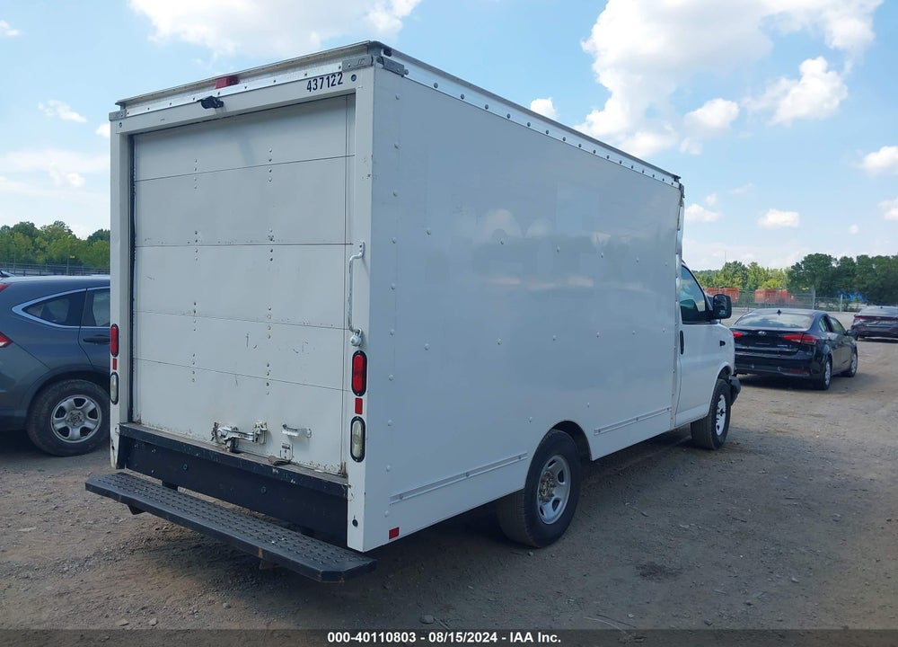 2012 GMC SAVANA CUTAWAY WORK VAN VIN: 1GDY72CA6C1907621