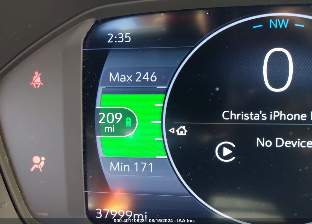2022 CHEVROLET BOLT EUV FWD LT VIN: 1G1FY6S00N4131201