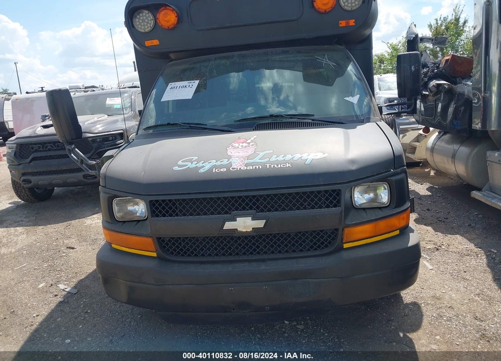 2008 CHEVROLET EXPRESS CUTAWAY WORK VAN VIN: 1GBJG31K581208922
