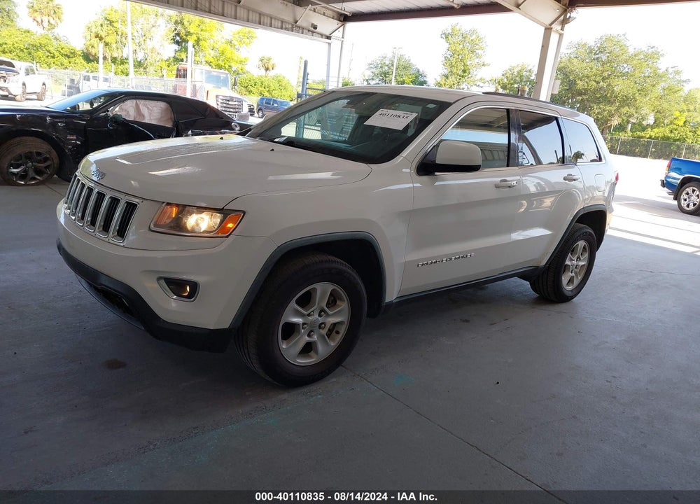 2015 JEEP GRAND CHEROKEE LAREDO VIN: 1C4RJFAG0FC676118