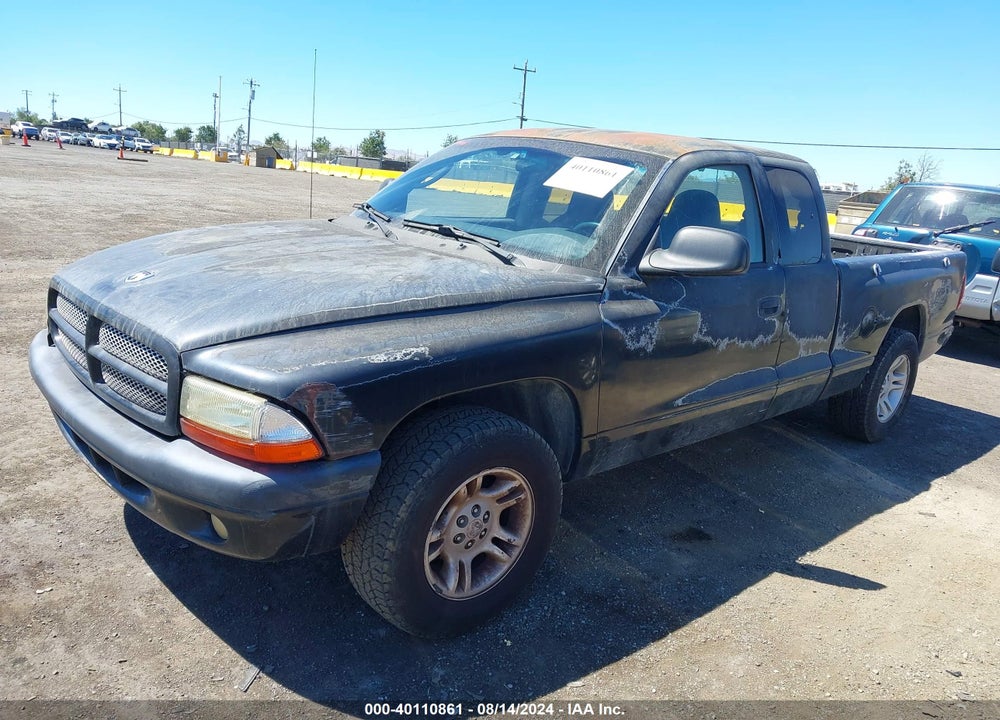 2001 DODGE DAKOTA SLT/SPORT VIN: 1B7GL22N91S188050