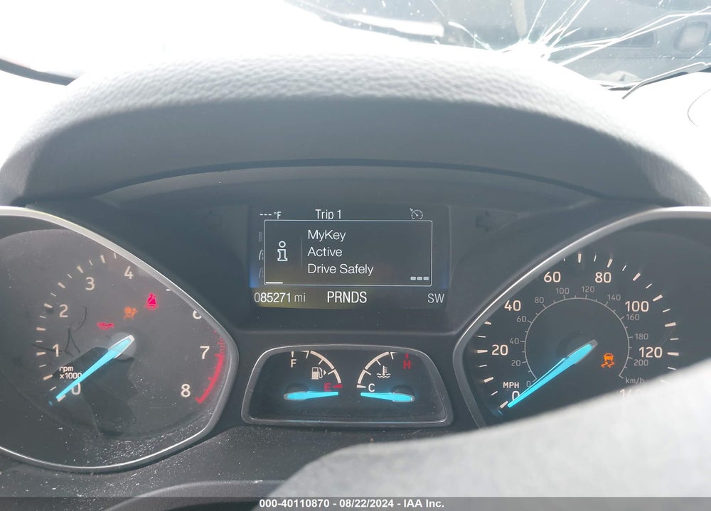 2017 FORD ESCAPE S VIN: 1FMCU0F76HUE13059