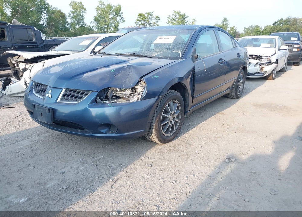 2004 MITSUBISHI GALANT ES VIN: 4A3AB36F54E086018