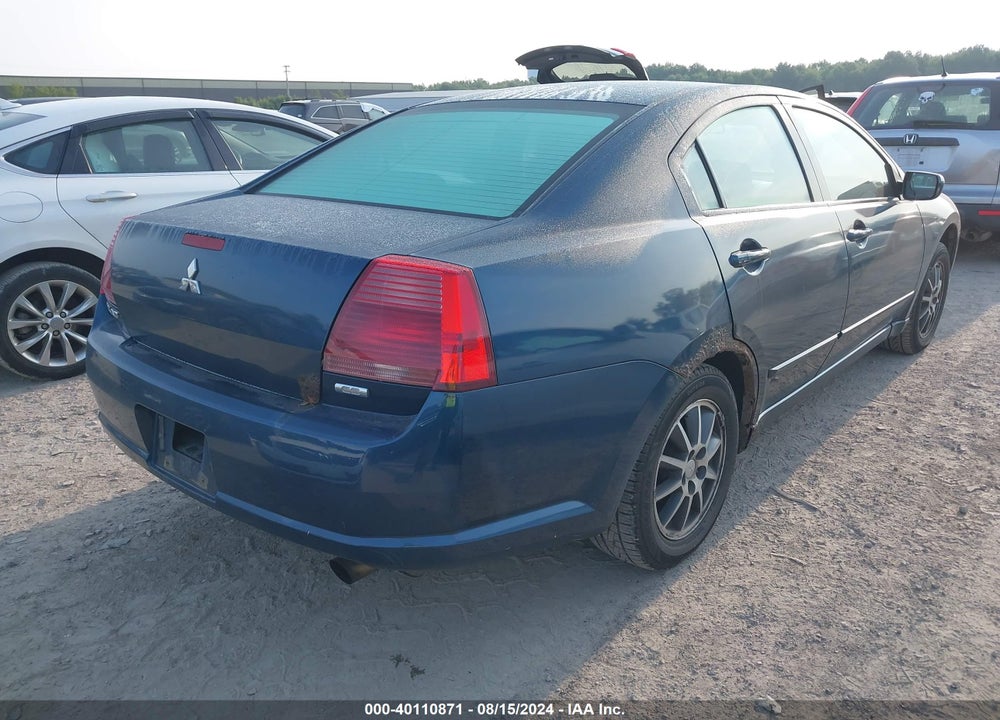 2004 MITSUBISHI GALANT ES VIN: 4A3AB36F54E086018