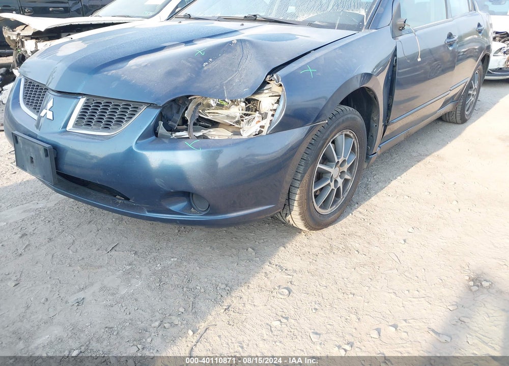 2004 MITSUBISHI GALANT ES VIN: 4A3AB36F54E086018