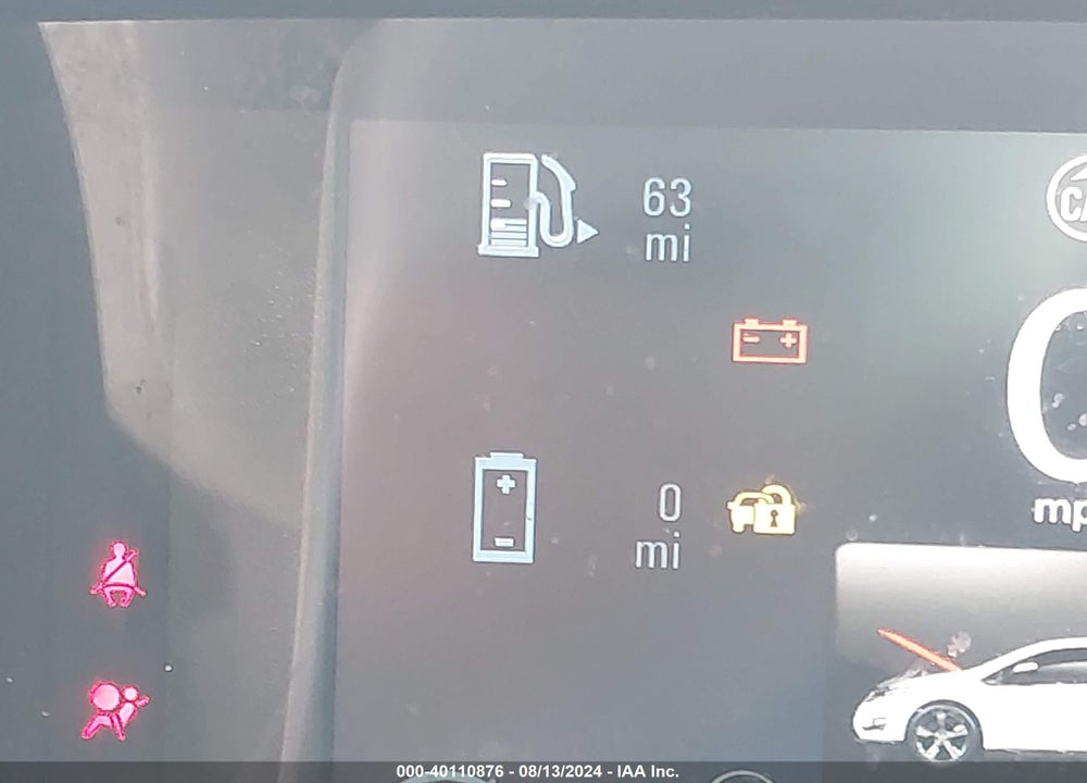 2013 CHEVROLET VOLT VIN: 1G1RB6E43DU131639
