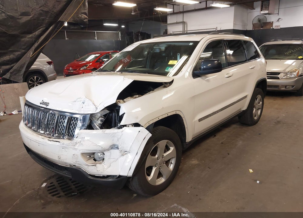 2012 JEEP GRAND CHEROKEE LAREDO VIN: 1C4RJFAG4CC239461