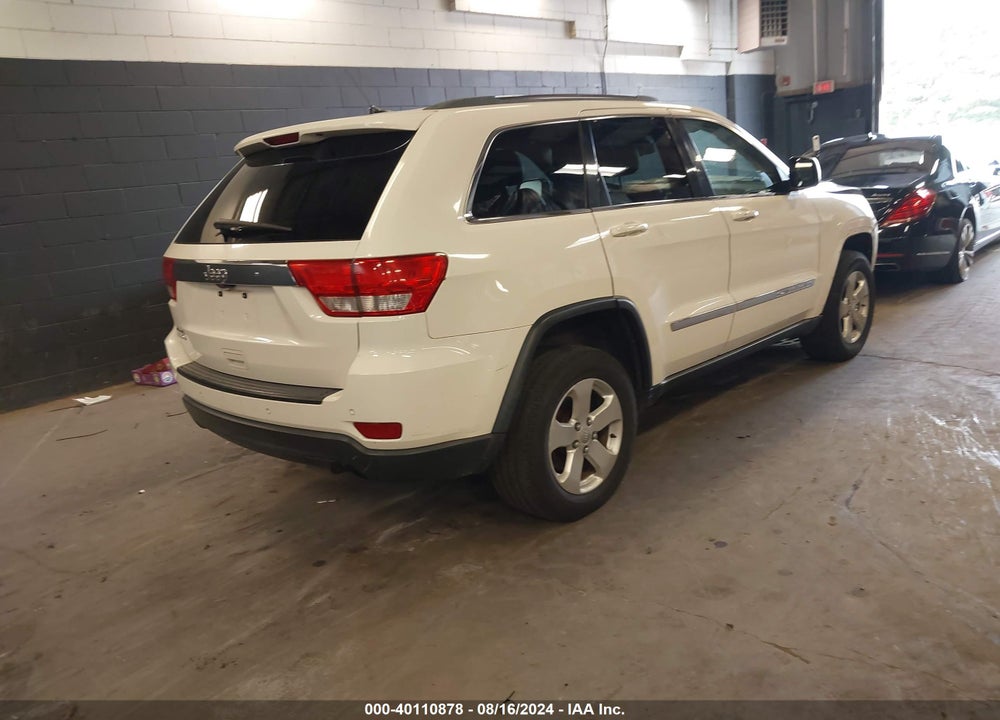2012 JEEP GRAND CHEROKEE LAREDO VIN: 1C4RJFAG4CC239461