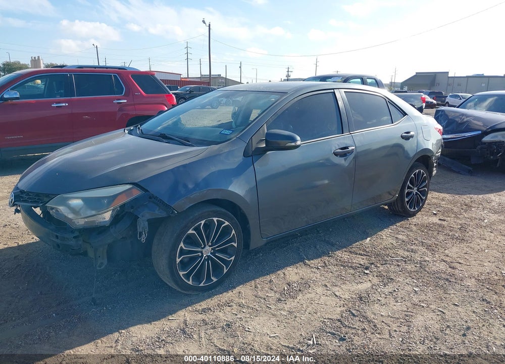 2015 TOYOTA COROLLA S PLUS VIN: 5YFBURHE9FP196133