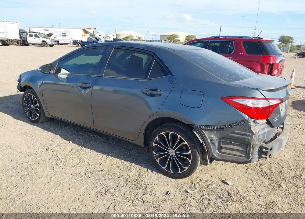 2015 TOYOTA COROLLA S PLUS VIN: 5YFBURHE9FP196133