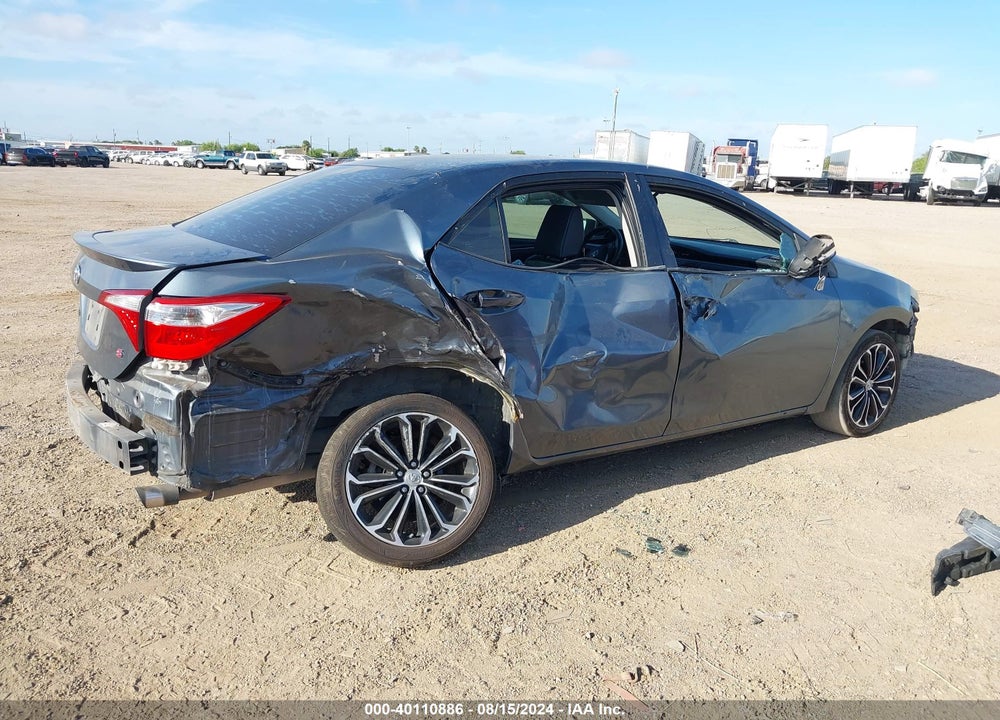 2015 TOYOTA COROLLA S PLUS VIN: 5YFBURHE9FP196133