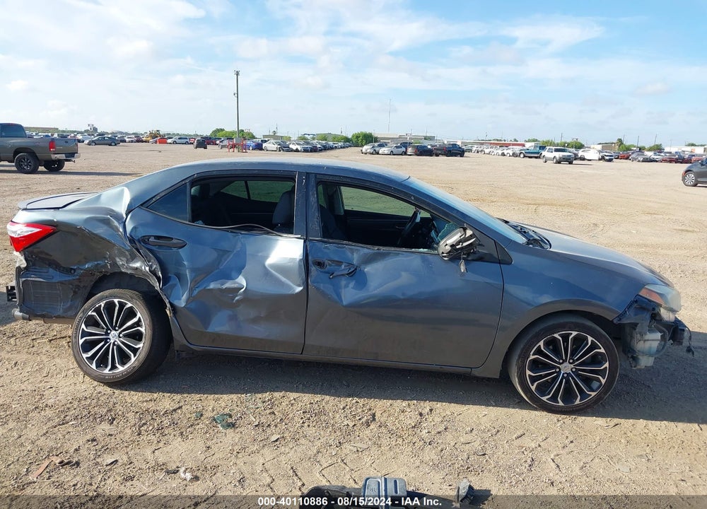 2015 TOYOTA COROLLA S PLUS VIN: 5YFBURHE9FP196133
