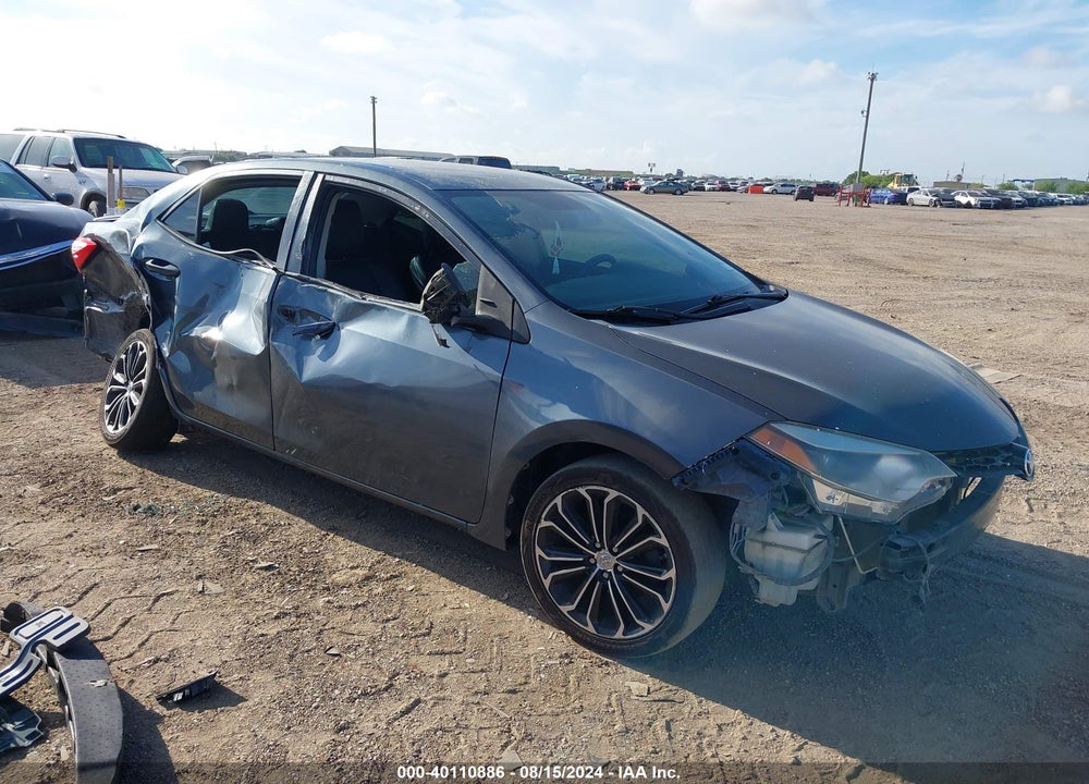 2015 TOYOTA COROLLA S PLUS VIN: 5YFBURHE9FP196133