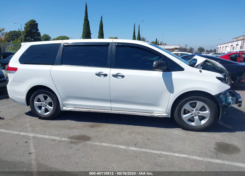 2012 TOYOTA SIENNA VIN: 5TDZK3DC3CS179904