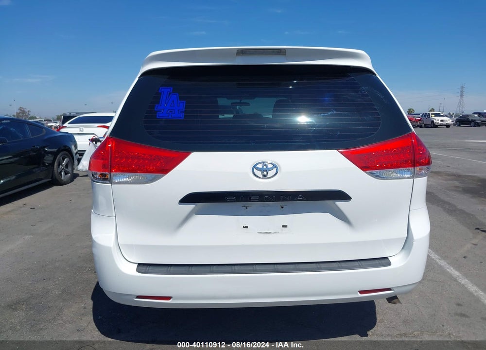2012 TOYOTA SIENNA VIN: 5TDZK3DC3CS179904