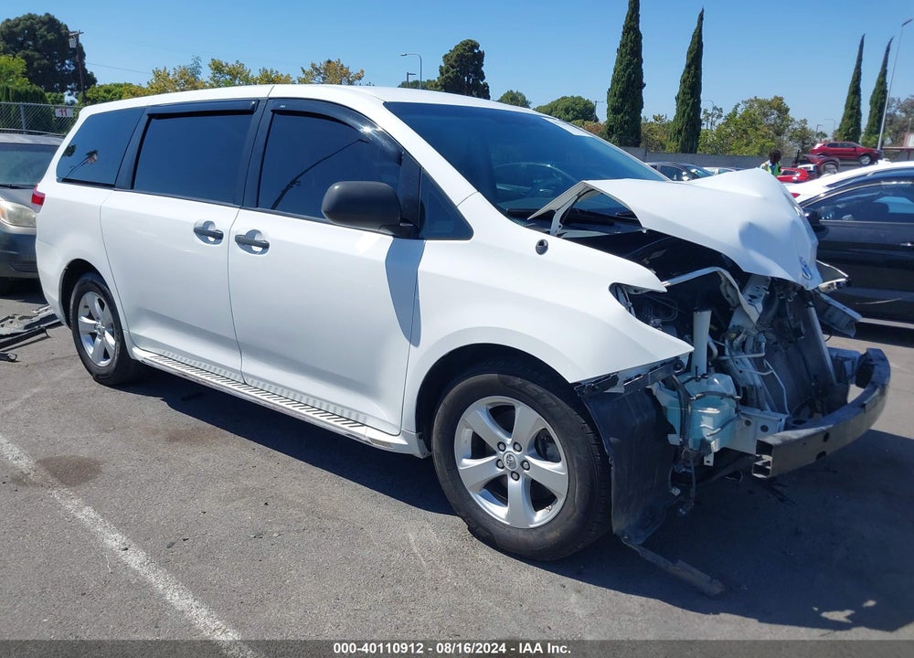 2012 TOYOTA SIENNA VIN: 5TDZK3DC3CS179904