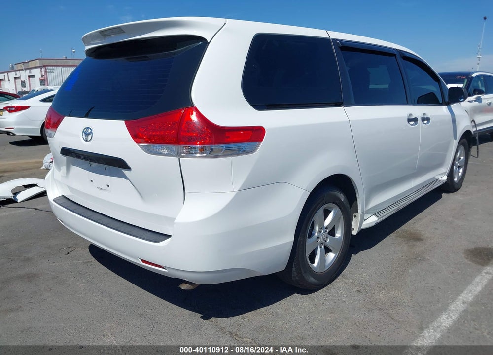 2012 TOYOTA SIENNA VIN: 5TDZK3DC3CS179904