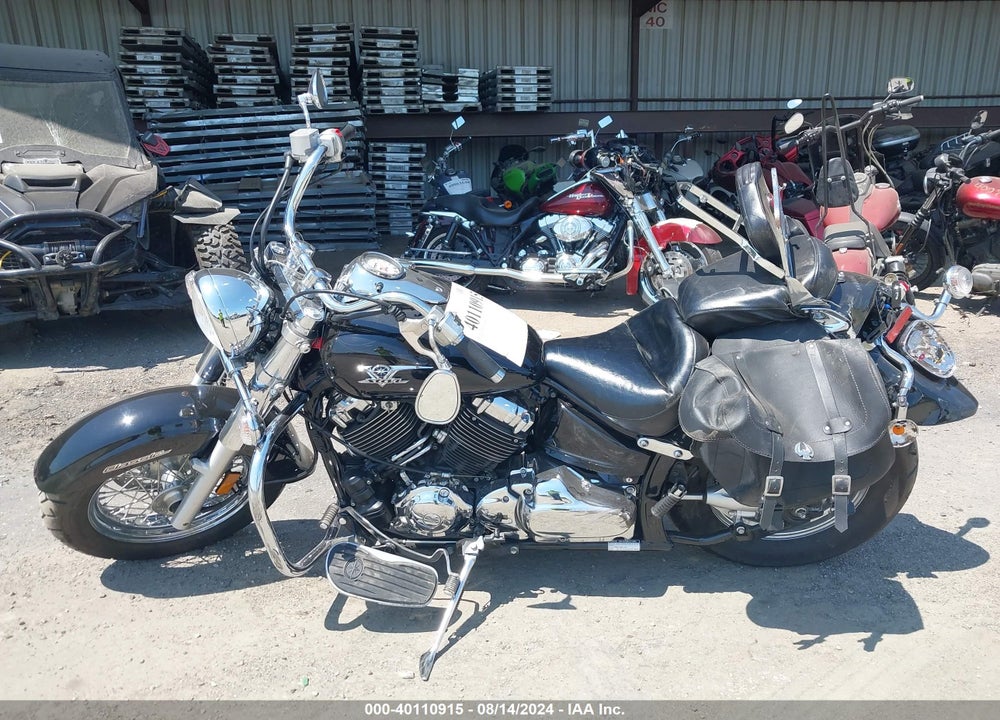 2008 YAMAHA XVS650 A/AT VIN: JYAVM01E78A120660