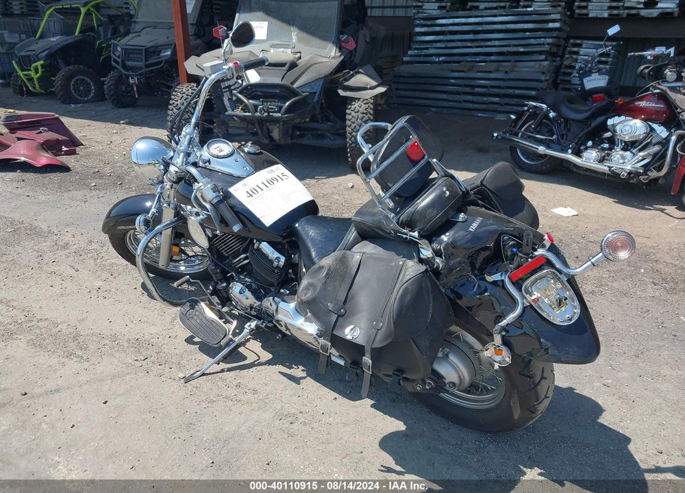 2008 YAMAHA XVS650 A/AT VIN: JYAVM01E78A120660
