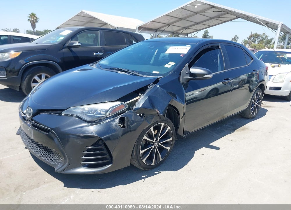 2017 TOYOTA COROLLA SE VIN: 2T1BURHE8HC885633