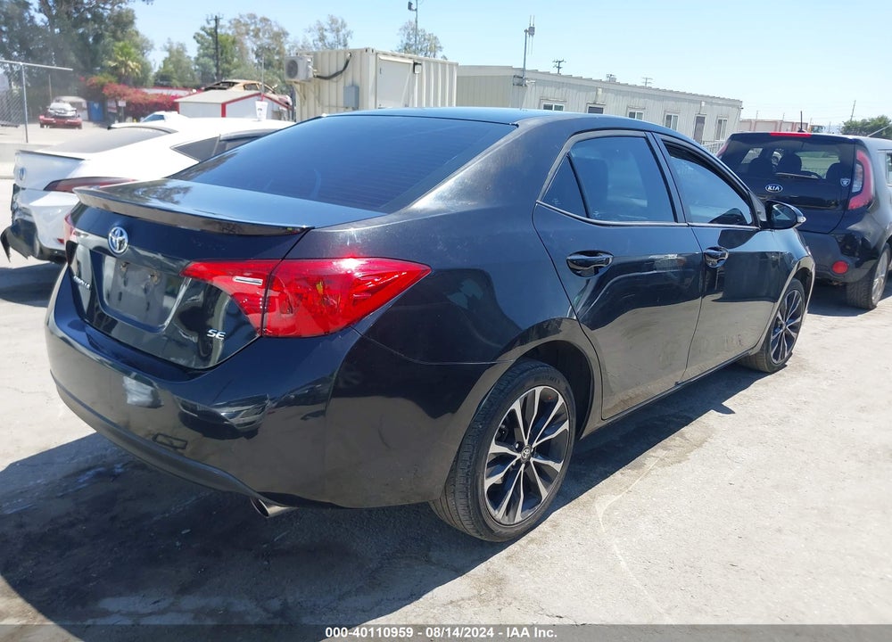2017 TOYOTA COROLLA SE VIN: 2T1BURHE8HC885633