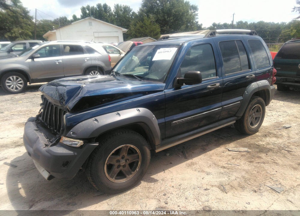 2005 JEEP LIBERTY RENEGADE VIN: 1J4GK38K05W542889
