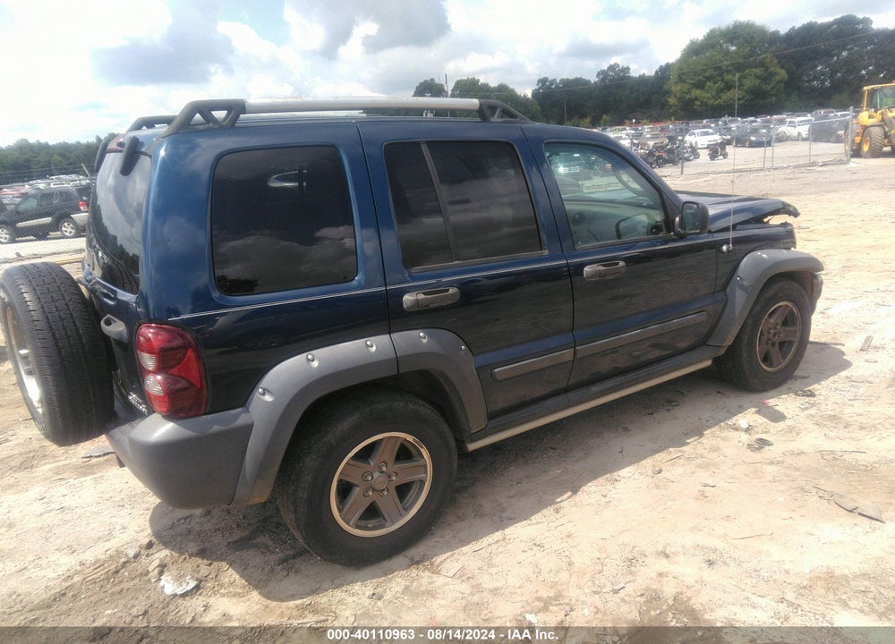 2005 JEEP LIBERTY RENEGADE VIN: 1J4GK38K05W542889