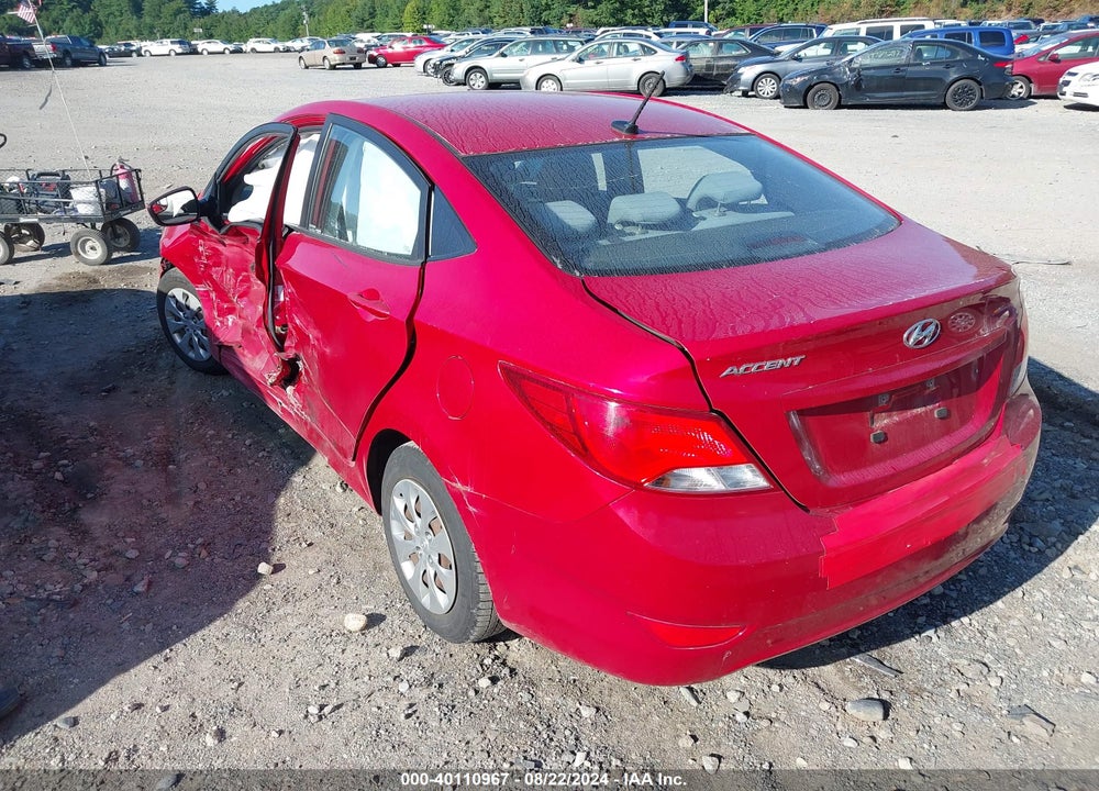2015 HYUNDAI ACCENT GLS VIN: KMHCT4AE2FU927407