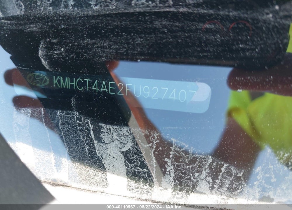 2015 HYUNDAI ACCENT GLS VIN: KMHCT4AE2FU927407
