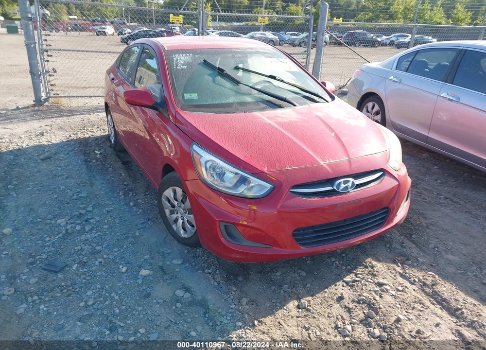 2015 HYUNDAI ACCENT GLS VIN: KMHCT4AE2FU927407