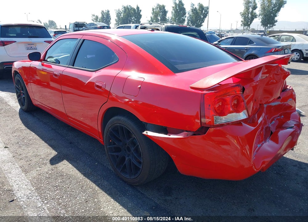 2009 DODGE CHARGER SXT VIN: 2B3KA33V49H544462