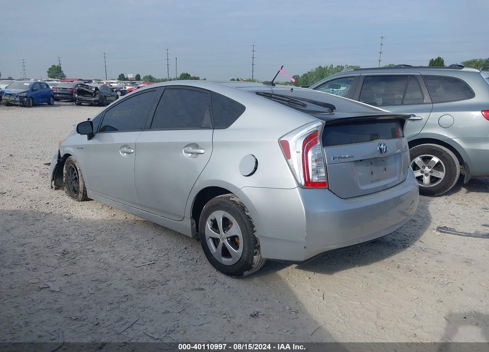 2013 TOYOTA PRIUS VIN: JTDKN3DU8D5635176