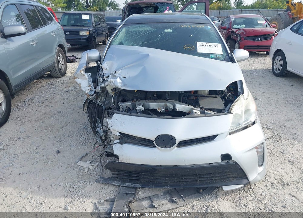 2013 TOYOTA PRIUS VIN: JTDKN3DU8D5635176