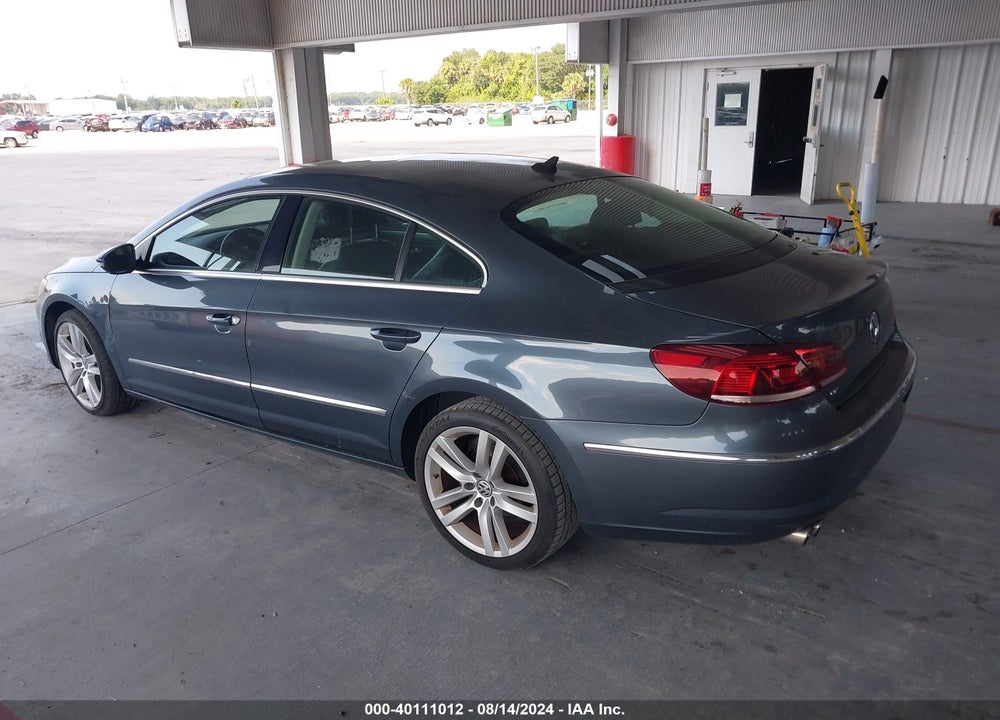 2013 VOLKSWAGEN CC 2.0T LUX VIN: WVWRN7AN9DE506852